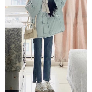 quần jeans xẻ gấu hàng hot 2023