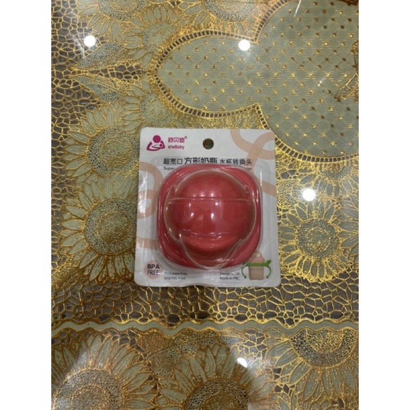 Nắp ống hút sữa bình cổ vuông Hegen