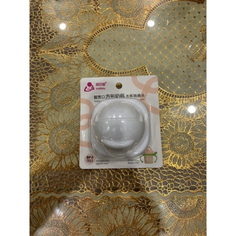 Nắp ống hút sữa bình cổ vuông Hegen