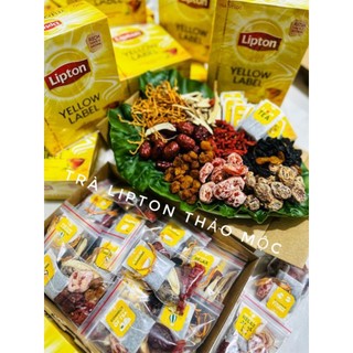 Set trà Lipton thảo mộc 10 gói