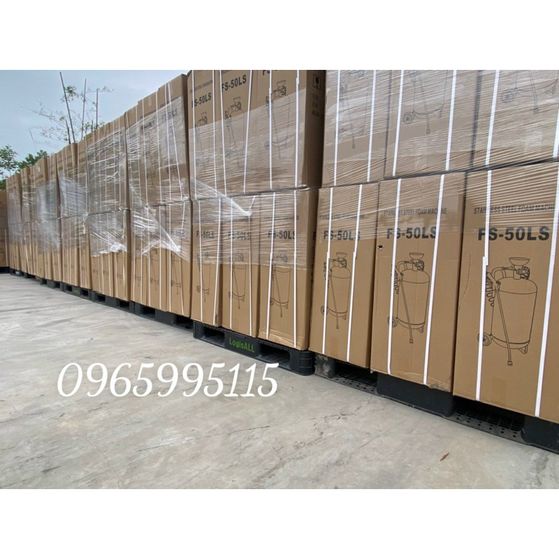 Bình phun bọt tuyết Inox 304 50 lít kèm súng phun bọt siêu mịn dài