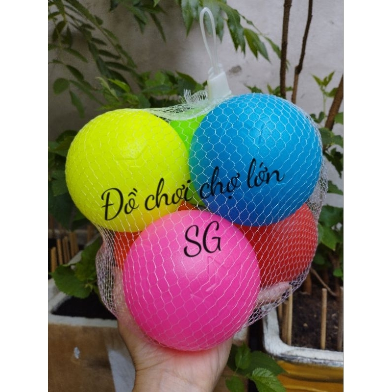 Bóng Nhựa Loại Dày Cho Bé Size 10 Cm