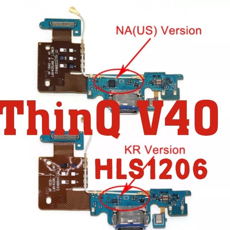 Cụm chân sạc LG V40 ThinQ V405 V409 Zin hãng