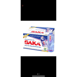 Thùng 24 chai nước suối ion kềm Saka 555ml- ship hỏa tốc
