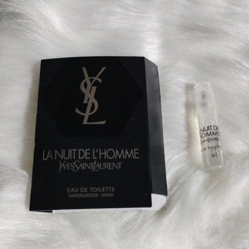 vial mẫu thử ysl lanuitde l'homme edt