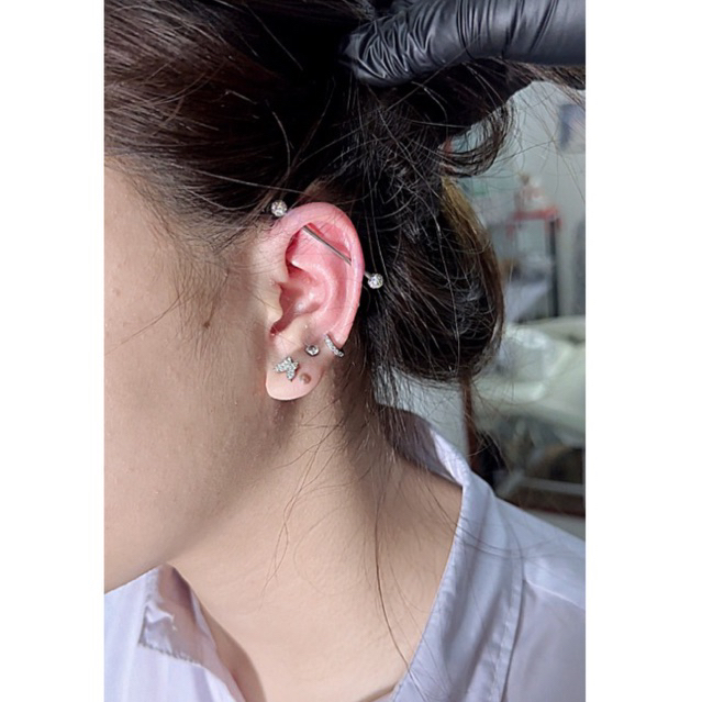 Khuyên Indus  Nổi Bật Cá Tính Bằng Thép Y Tế Không Rỉ