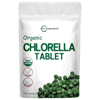 Viên tảo Chlorella hữu cơ Micro Ingredients 720 viên