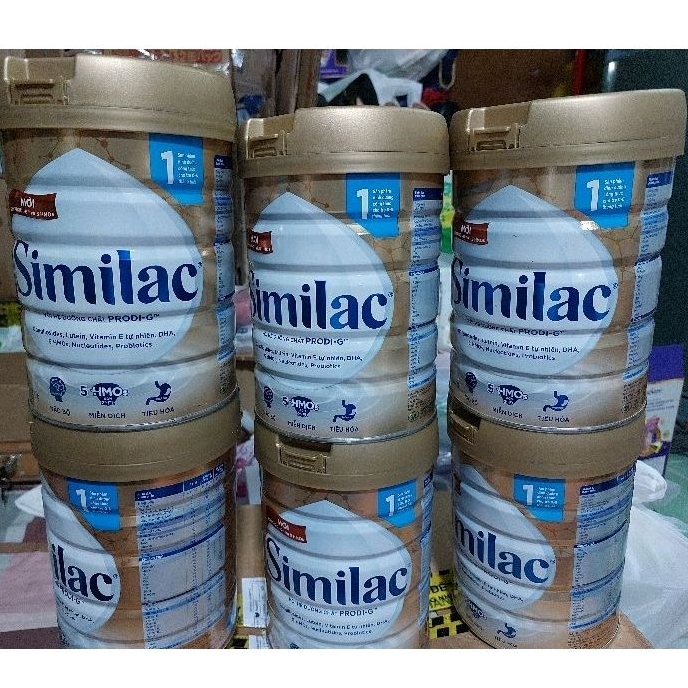 Sữa bột Similac Newborn IQ Plus HMO 1 900g ( mẫu 5G)