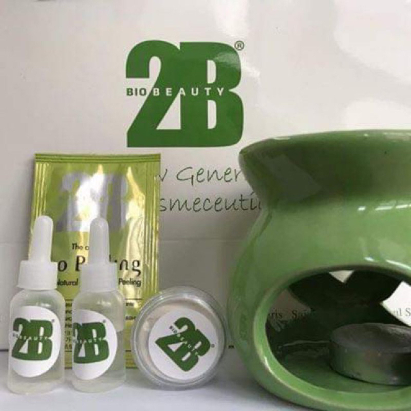 Set peel tảo bỉ 2bio 2 lần