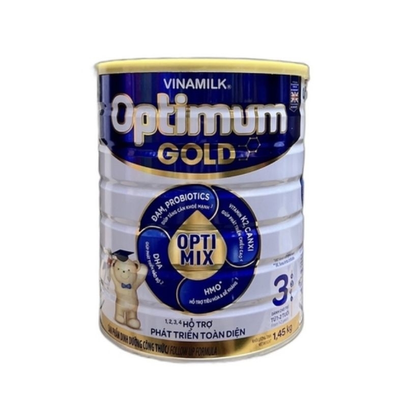 Sữa bột Optimum Gold 3 1450g (cho trẻ từ 1 - 2 tuổi)