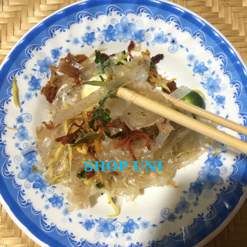 Bánh tráng sợi cắt sẵn không hoá chất không phụ gia 5 mm dẻo dai 1 kí Mỹ Tho