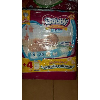 cộng 6m. tã dán bobby sơ sinh XS70. S80. m76
