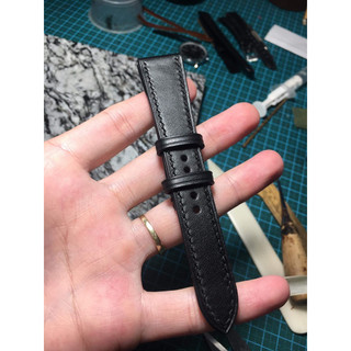 Dây đồng hồ da bò handmade