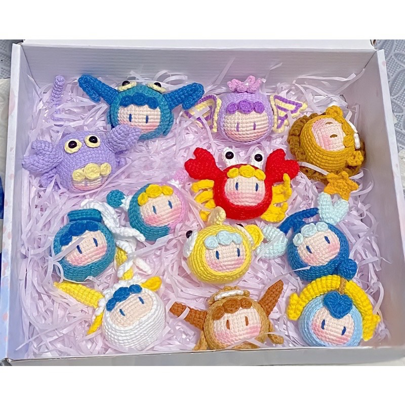 Móc khoá zodiac handmade