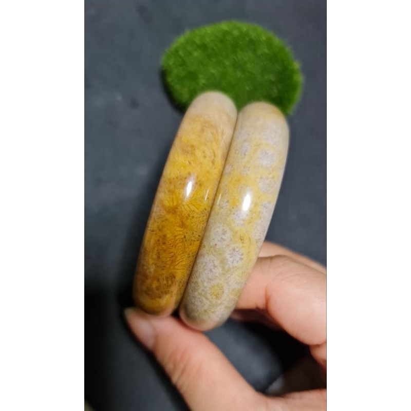 vòng tay đá san hô indonexia hóa ngọc mau lên nước
