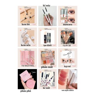 SET 12 MÓN MAKEUP SIÊU ĐẦY ĐỦ CHO NGƯỜI MỚI LT1688