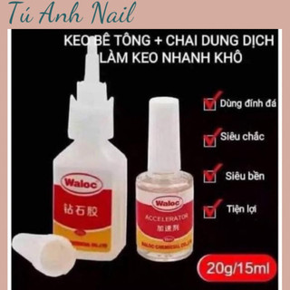 Keo bê tông Waloc gắn móng siêu bền