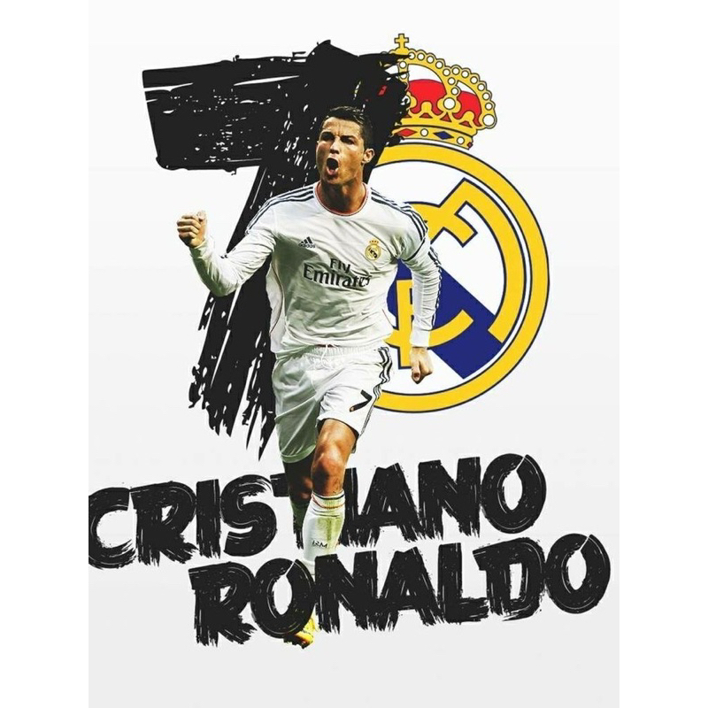 Hình in, ủi nhiệt Ronaldo CR7 (Nhiều mẫu) CRR2