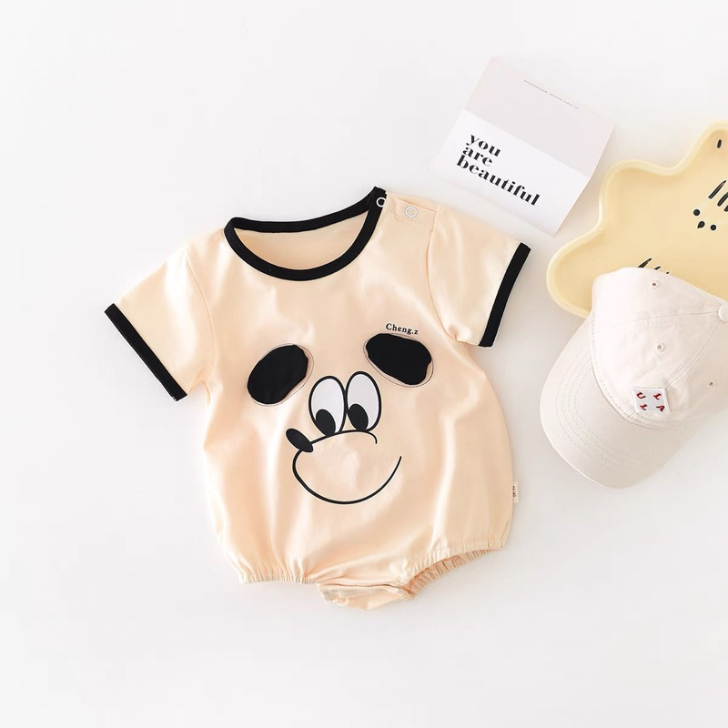 (RH434) (5-12kg) Quần áo trẻ em (Puppy Kids) - Romper Cún Puppy, hè