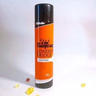 Bọt cạo râu gillette - london bridge - shave foam- 300g chính hãng