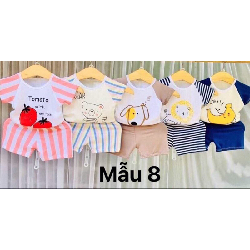 Set 5 bộ ba lỗ đùi, cộc đùi cho bé trai bé gái