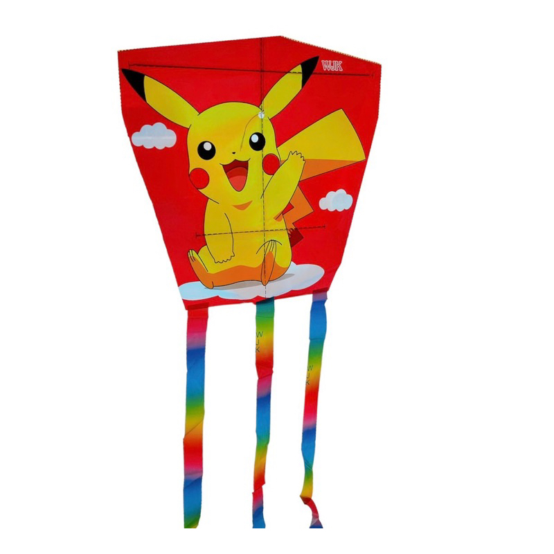 Diều Nhựa Đuôi Dài Có Cần Câu Cho Bé Mẫu Công Chúa, Siêu Nhân Hoạt Hình Giá Rẻ