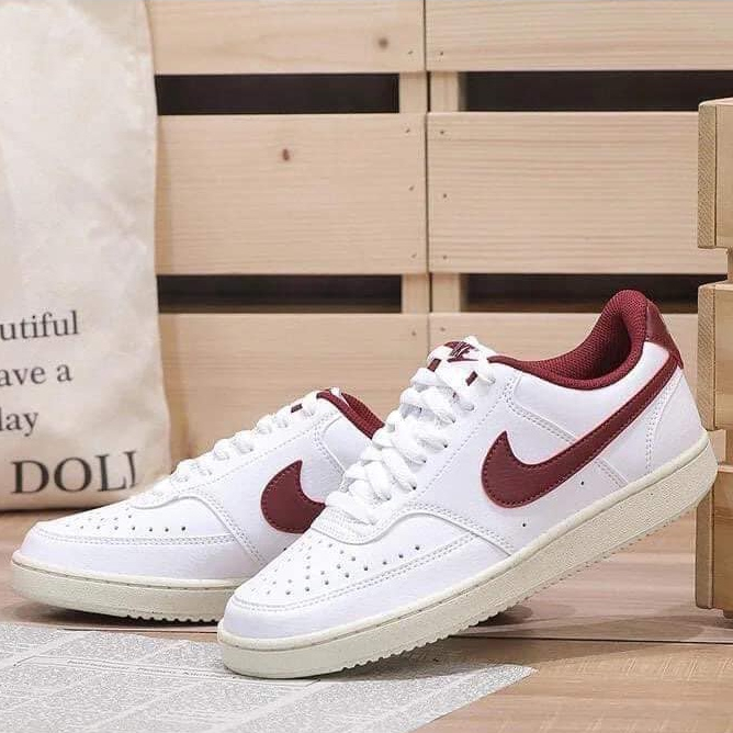Giày Nike Court Vision Low 'White Red Gold' DH3158-106
