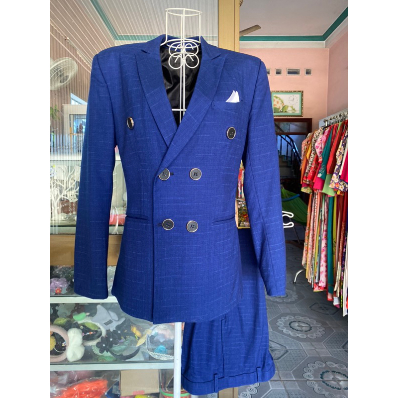 Bộ vest nam 6 nút thanh lí