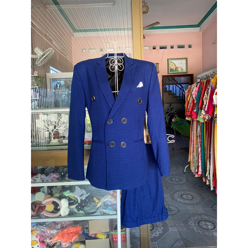 Bộ vest nam 6 nút thanh lí