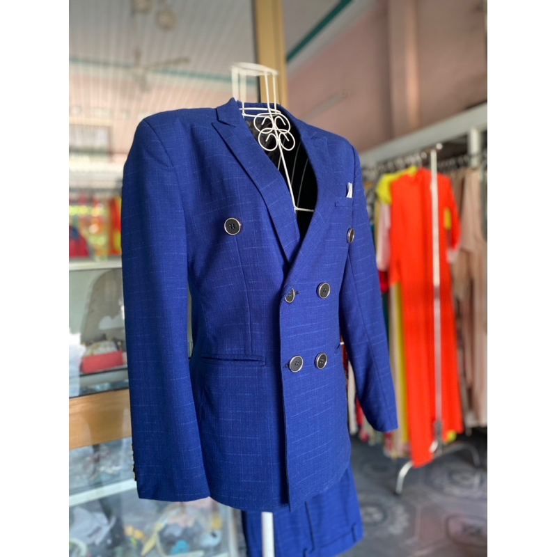 Bộ vest nam 6 nút thanh lí