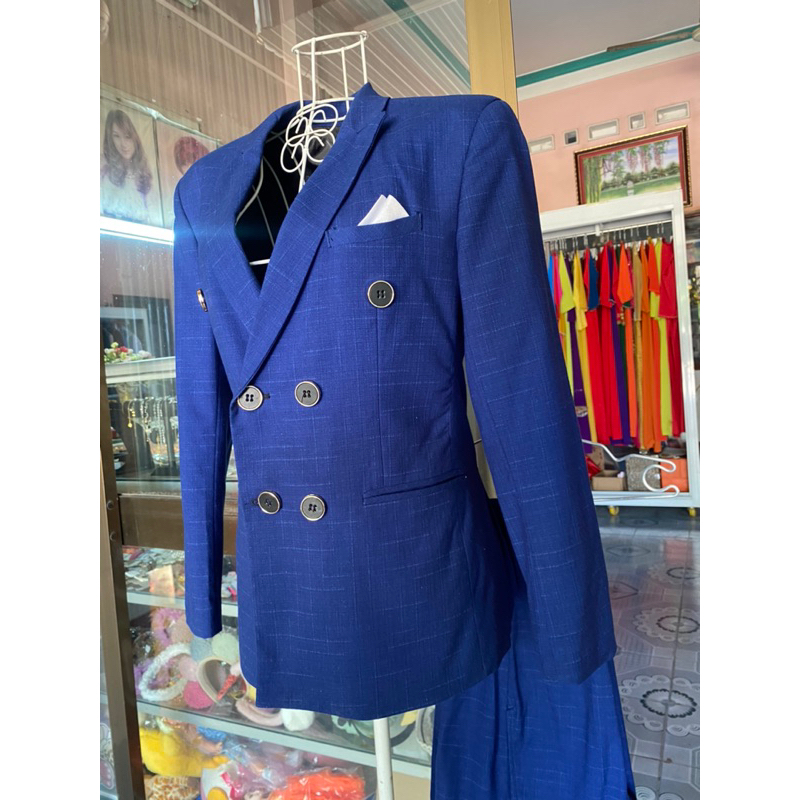 Bộ vest nam 6 nút thanh lí