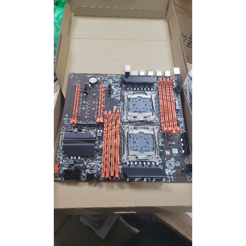 Main X99 Zdu Dr4 chạy 2 cpu xeon E5_v3 v4 chạy Ram dr4!
