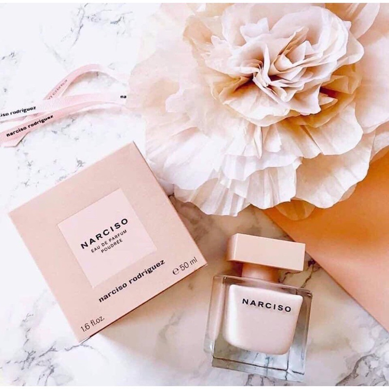 Narciso Rodriguez Poudree EDP 90ml | Nước hoa nữ Nar hồng lùn hương phấn thơm | Yi Perfume