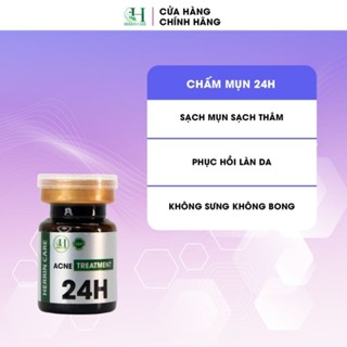 Serum diệt mụn 24H Herrin Care chiết xuất 100% thiên nhiên an toàn với bà bầu và bỉm sữa