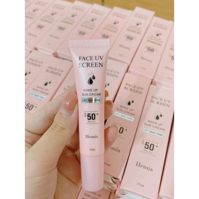 Kem chống nắng Hemia mini 15ml hàng chuẩn