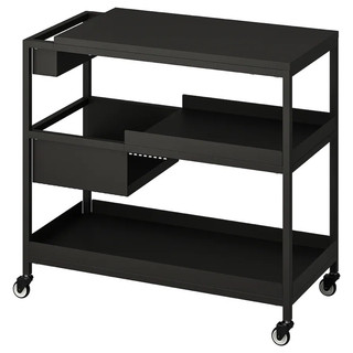 Kệ 3 tầng có bánh xe 80x40 trotten ikea chính hãng