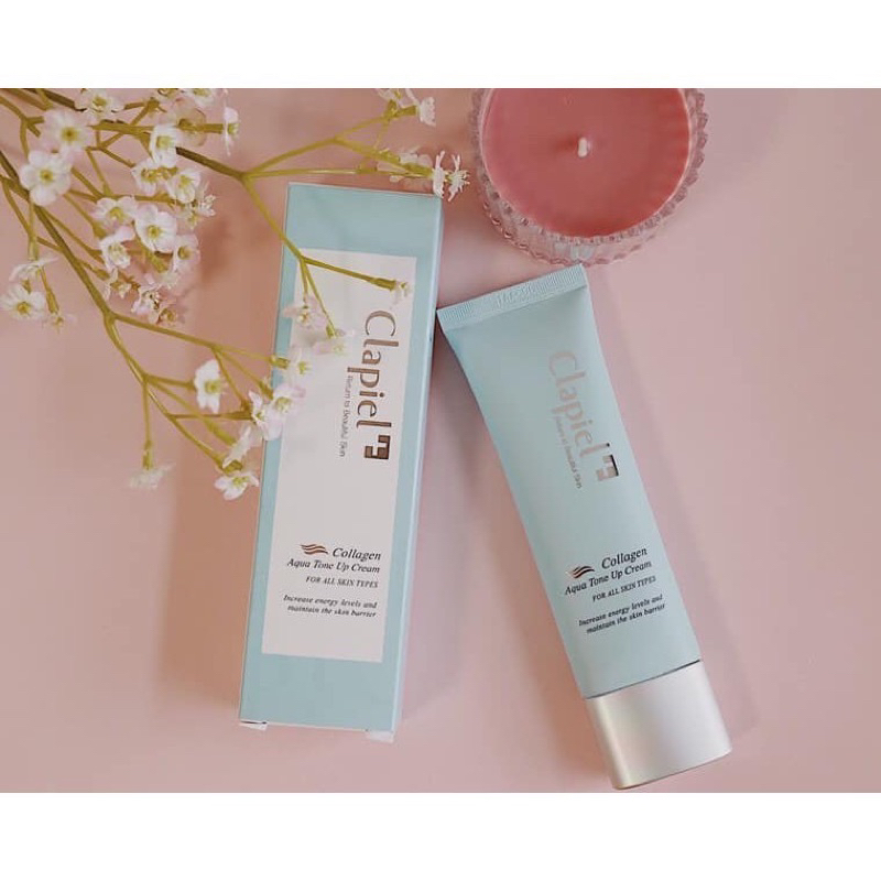 Kem vừa dưỡng ẩm, vừa nâng tone CLAPIEL COLLAGEN AQUA TONE-UP CREAM