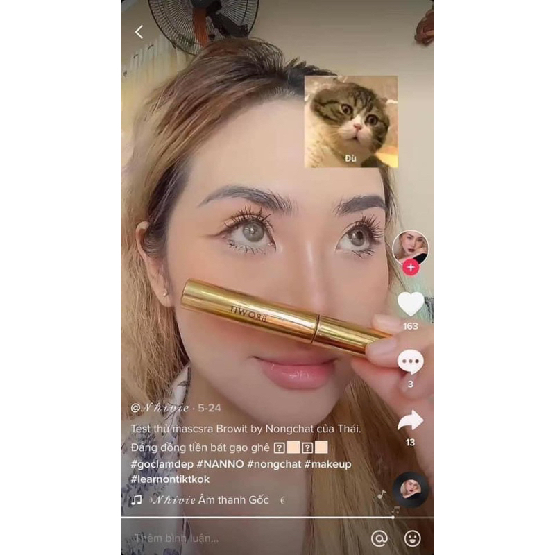 MASCARA BROWIT NONGCHAT THÁI LAN