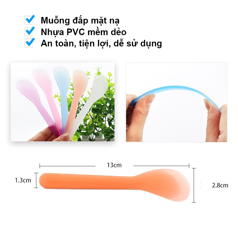 Que đắp mặt nạ