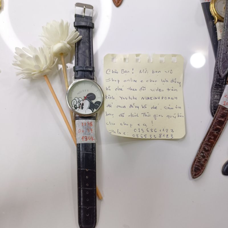 Đồng hồ nam, hiệu Mickey