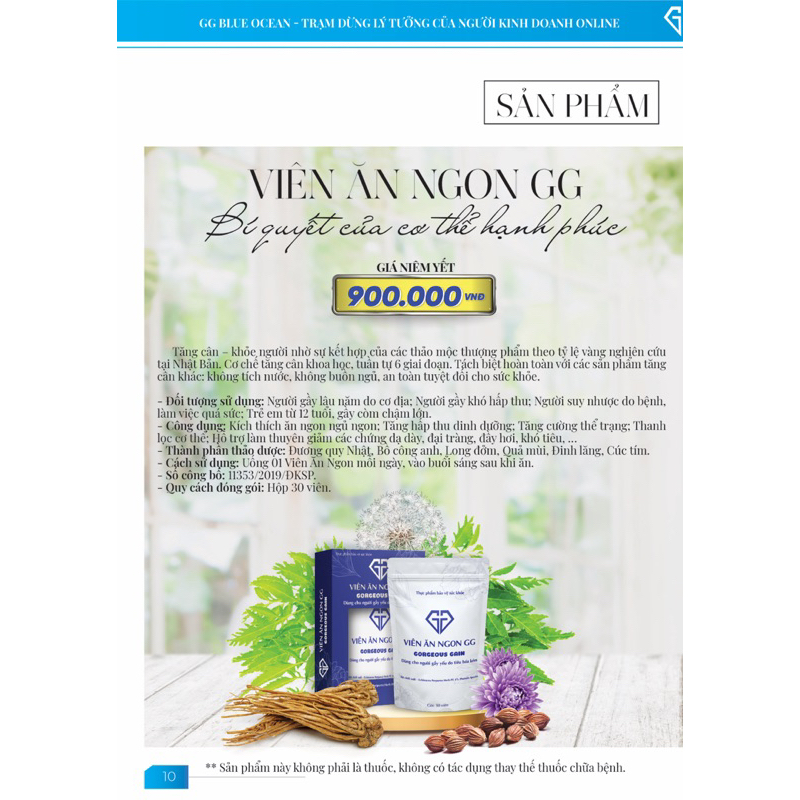 Combo 2 Viên Ăn Ngon GG Chính Hãng - Bồi Bổ Cơ Thể, Lấy Lại Sức - Kích Thích Tiêu Hoá, Hỗ Trợ Tăng Cân An Toàn | BigBuy360 - bigbuy360.vn