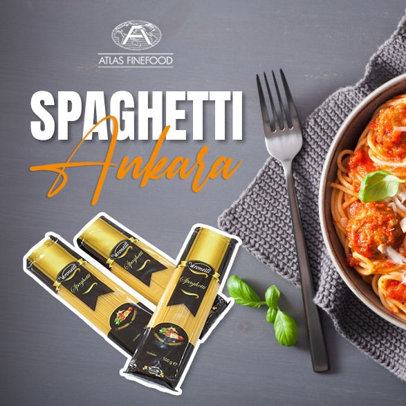 Mỳ Ý Spaghetti Sợi Tròn Thơm Ngon Nhập Khẩu Thỗ Nhĩ Kỳ Túi 500g