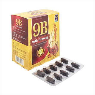 Vitamin 9b + nhân sâm. hộp 100 viên nang.