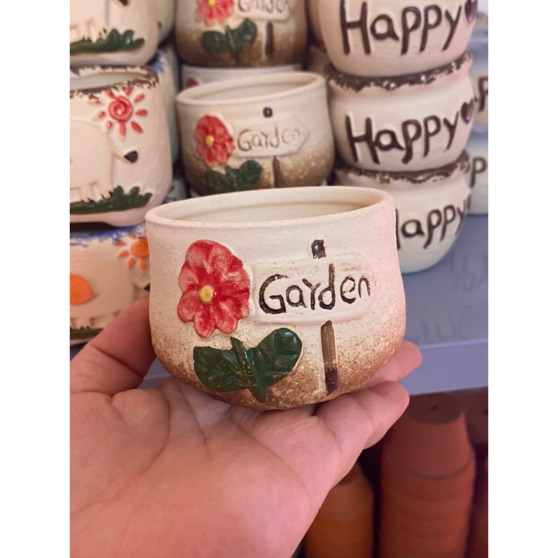 Chậu Nung giá rẻ  7x7cm