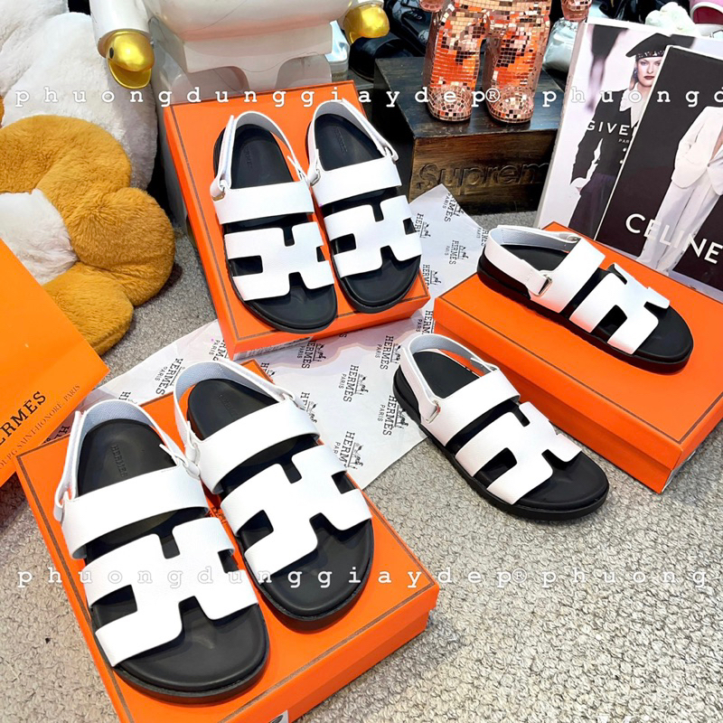 sandal hm quai dán mẫu mới hot hit hàng fullbox qccc chuẩn