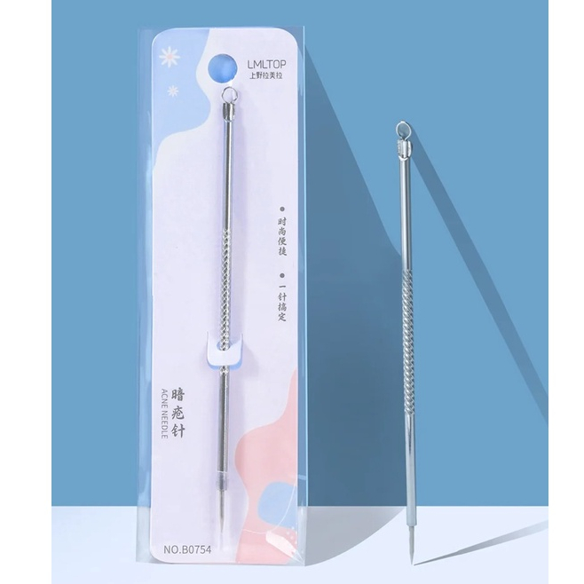 [NHẬP KHẨU] Cây Nặn Mụn Hai Đầu LMLTOP Acnes Needle - NO.B0754