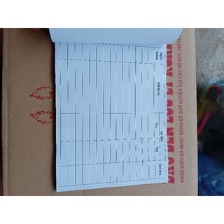 [MUA 10 TẶNG 1] SỔ THU - CHI A5 (50 tờ, in 1 mặt)