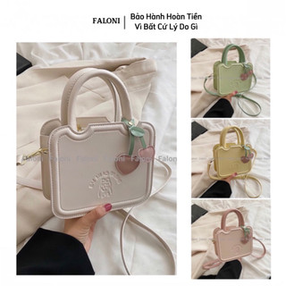 Túi xách đeo chéo kẹp nách nữ cầm tay FALONI nhỏ gọn thời trang công sở đẹp đi làm đi chơi phong cách baby BB1
