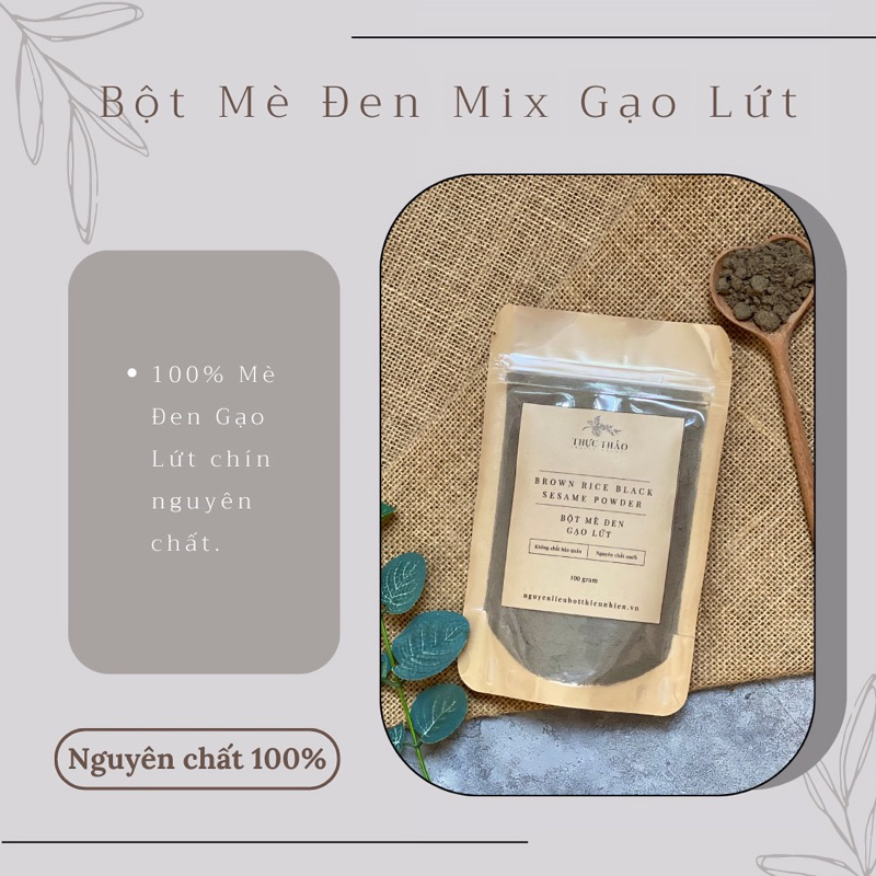 Bột Mè Đen Mix Gạo Lứt