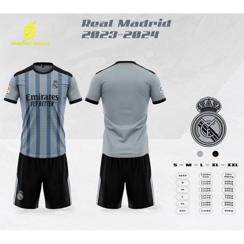 Realmadrid sân khách 2023-2024